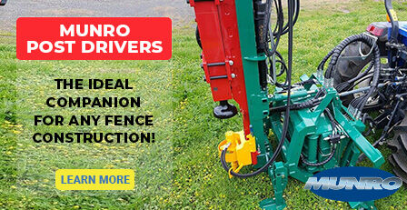 Munro Post Driver - Ezywire Fencing Machines Ballarat