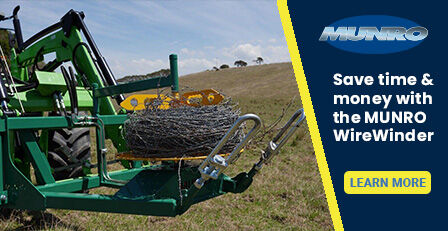 Munro Wirewinder - Ezywire Fencing Machines Ballarat